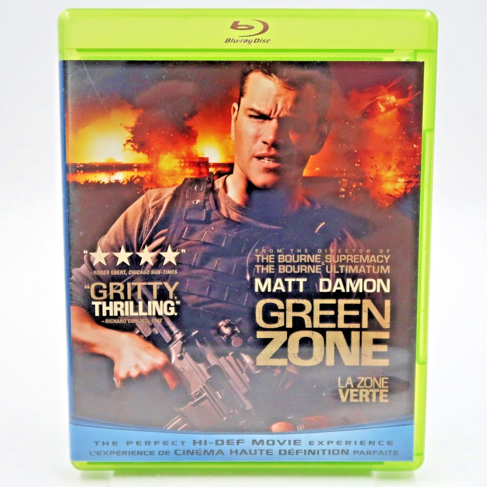Green Zone (Blu-ray, 2010) Matt Damon